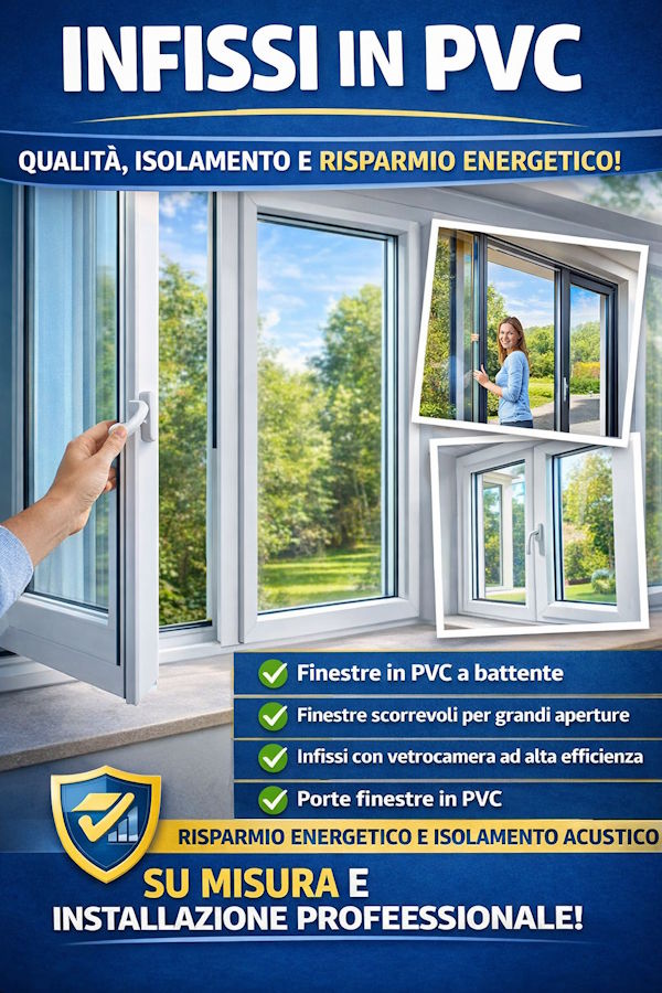 Infissi in PVC Appia Roma